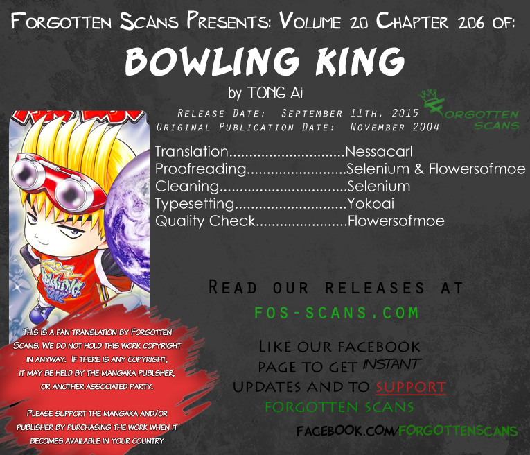Halaman dari Bowling King Chapter 206