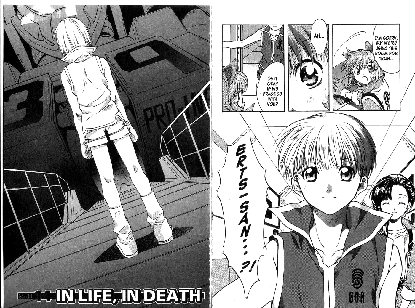 Halaman dari Megami Kouhosei Chapter 14