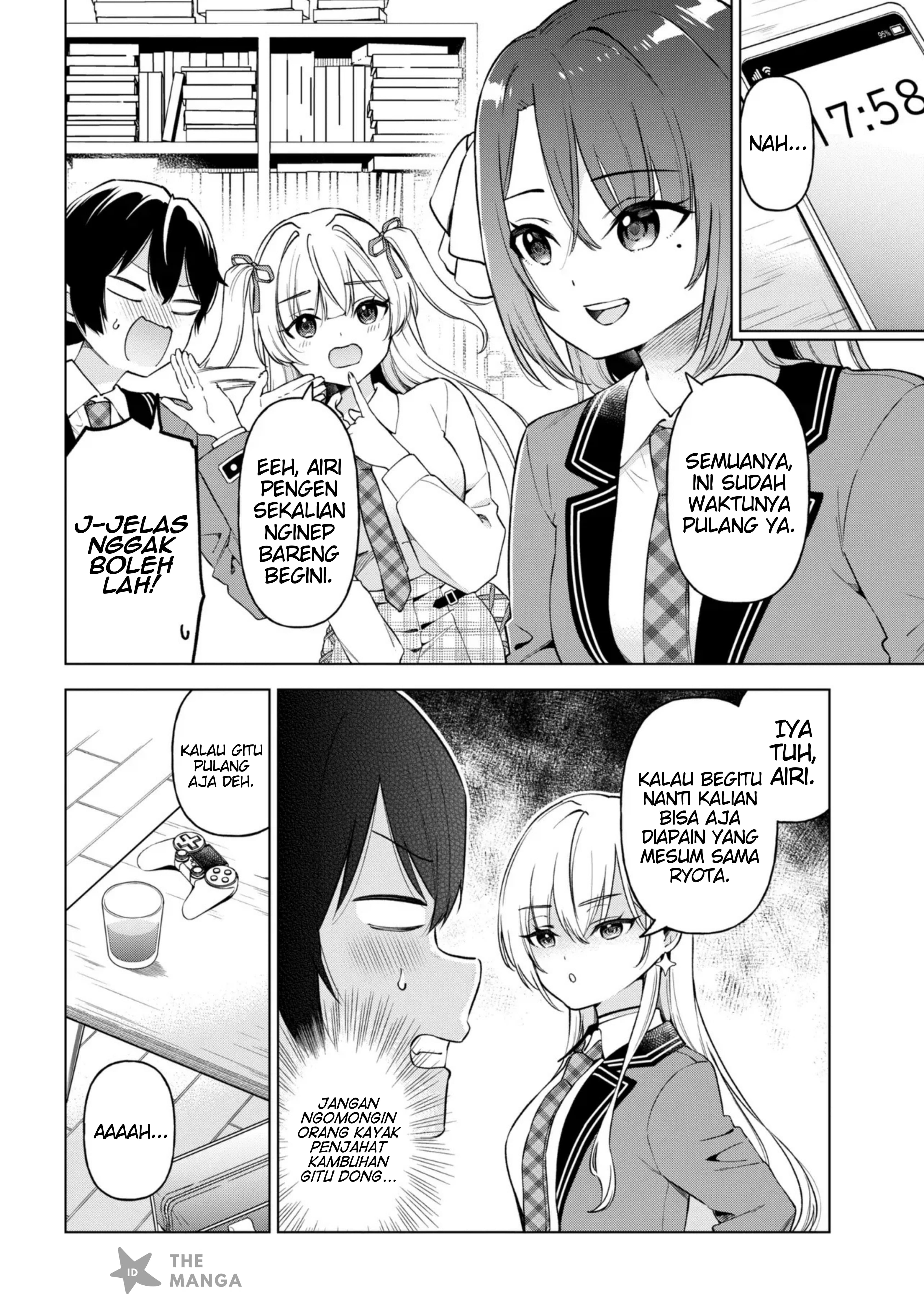 Inkya no Ore ga Sekigae de S-kyuu Bishoujo ni Kakomaretara Himitsu no Kankei ga Hajimatta. Chapter 11 - halaman 11
