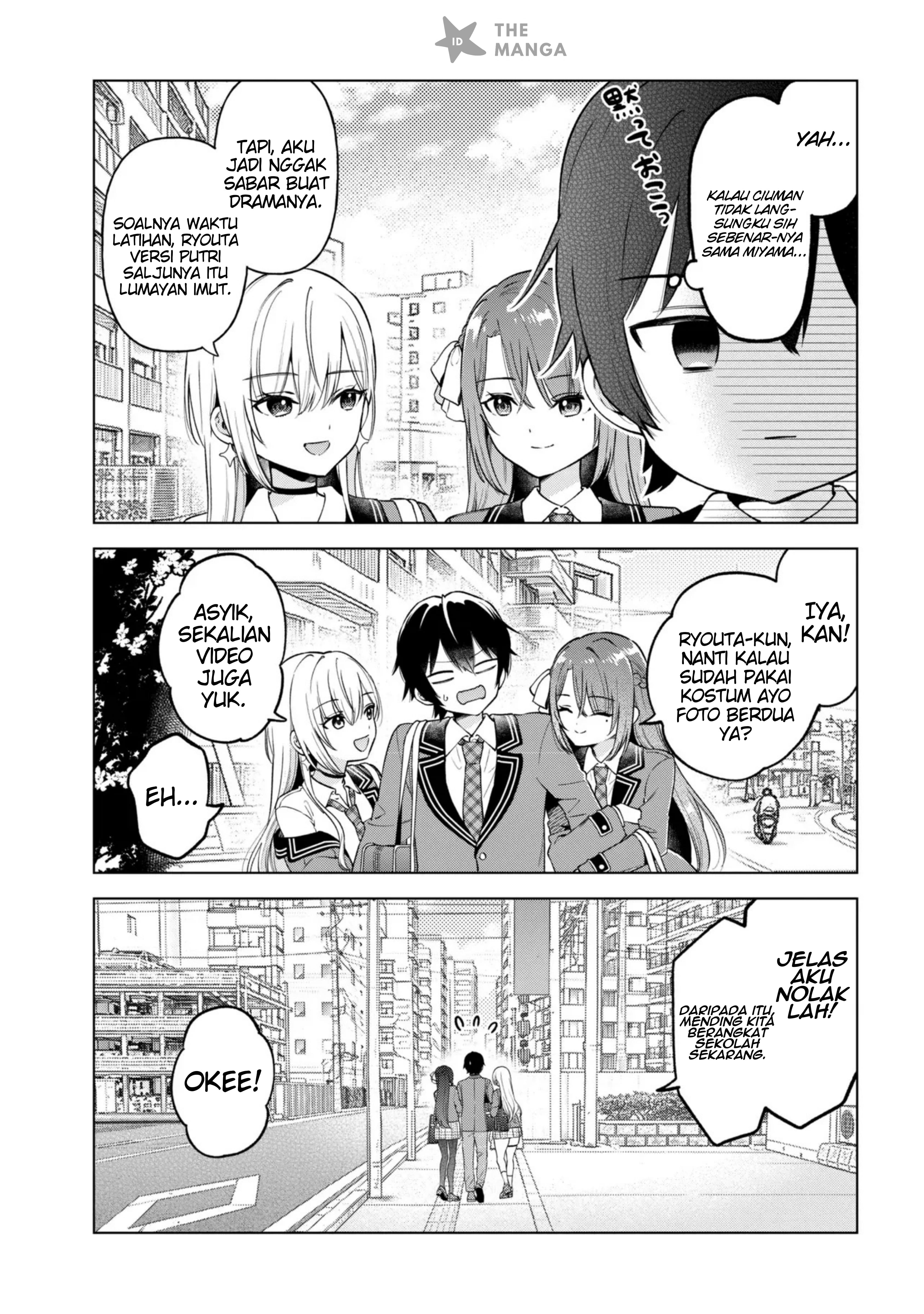 Inkya no Ore ga Sekigae de S-kyuu Bishoujo ni Kakomaretara Himitsu no Kankei ga Hajimatta. Chapter 11 - halaman 18