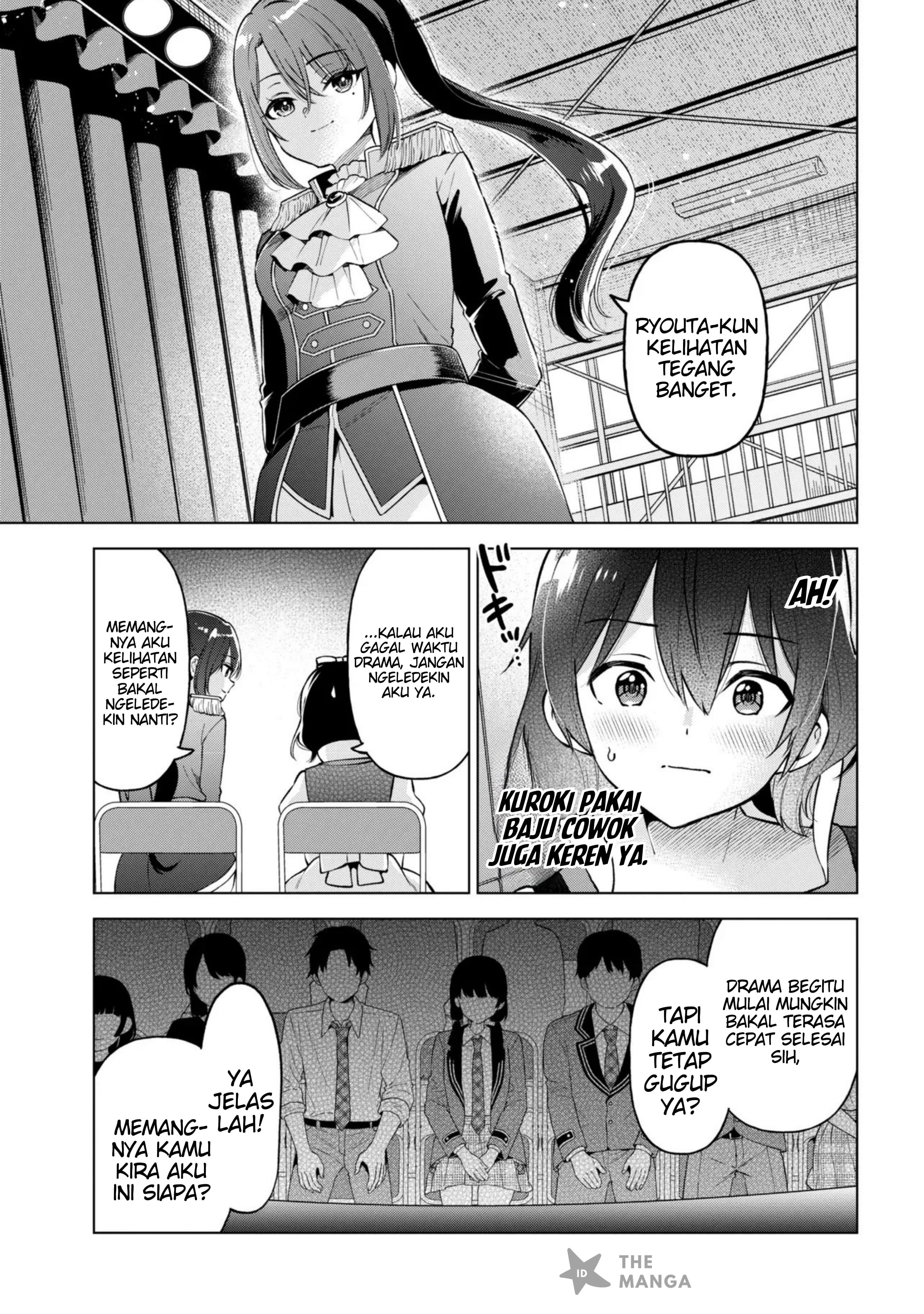 Inkya no Ore ga Sekigae de S-kyuu Bishoujo ni Kakomaretara Himitsu no Kankei ga Hajimatta. Chapter 11 - halaman 30