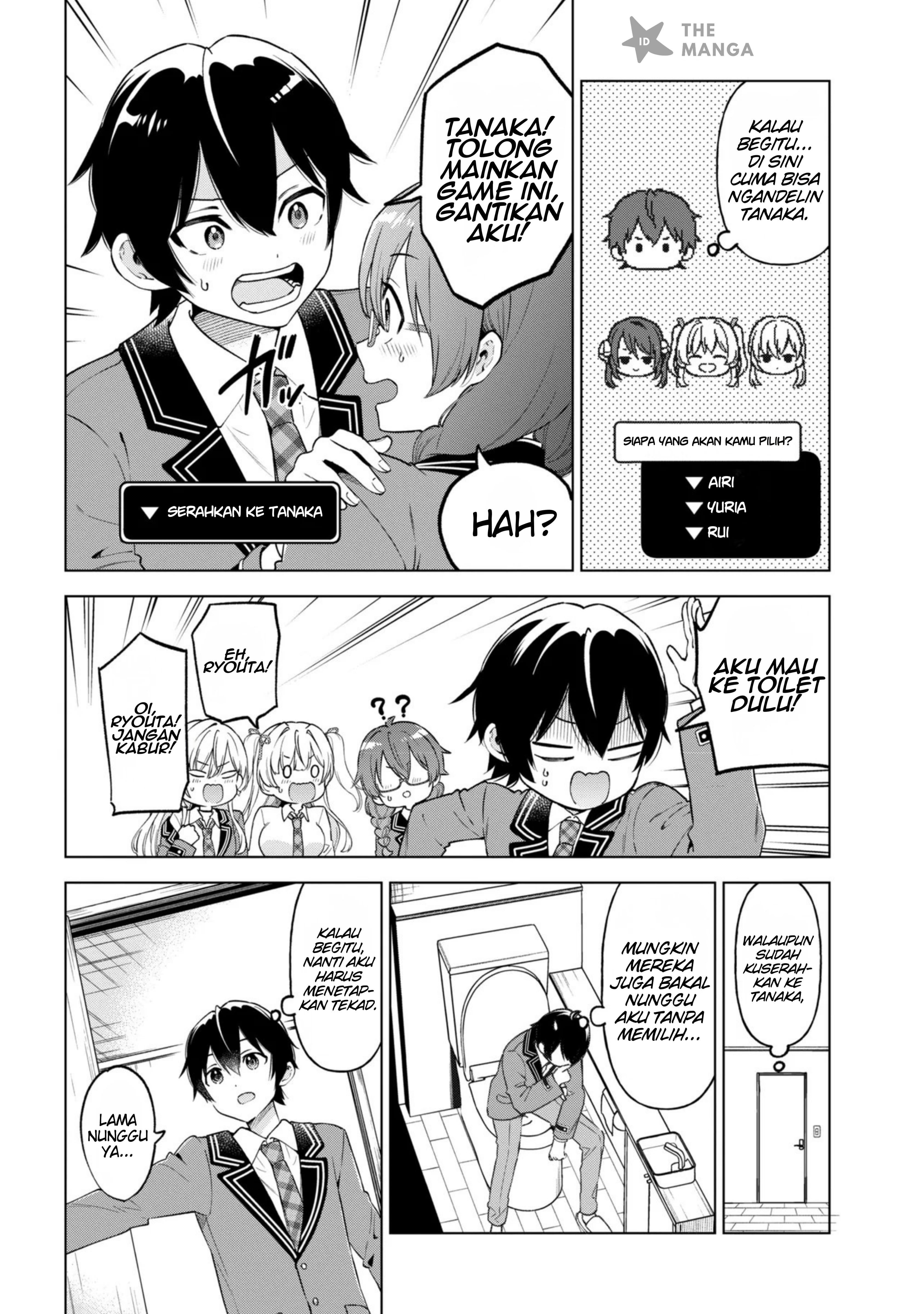 Inkya no Ore ga Sekigae de S-kyuu Bishoujo ni Kakomaretara Himitsu no Kankei ga Hajimatta. Chapter 11 - halaman 5