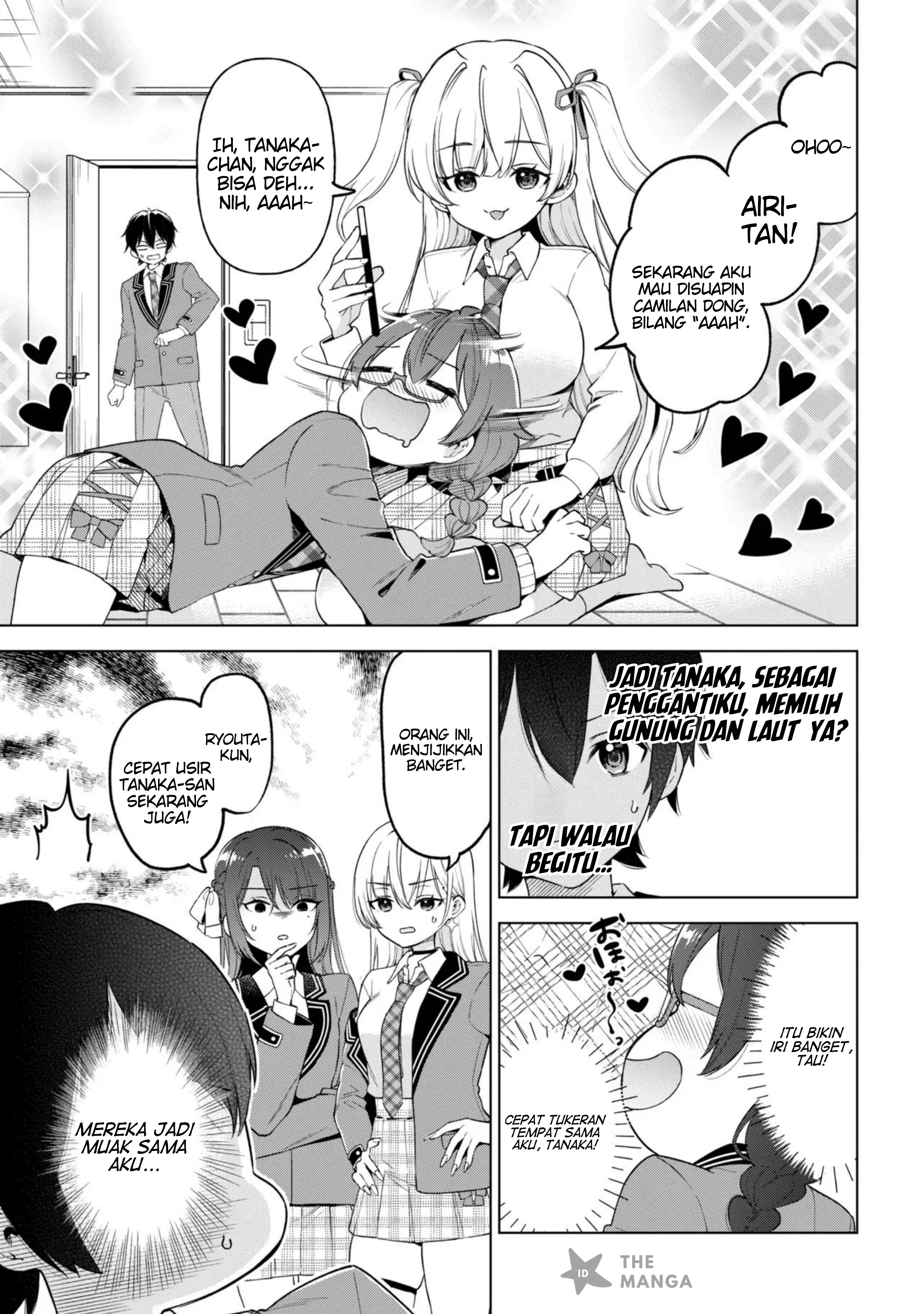 Inkya no Ore ga Sekigae de S-kyuu Bishoujo ni Kakomaretara Himitsu no Kankei ga Hajimatta. Chapter 11 - halaman 6