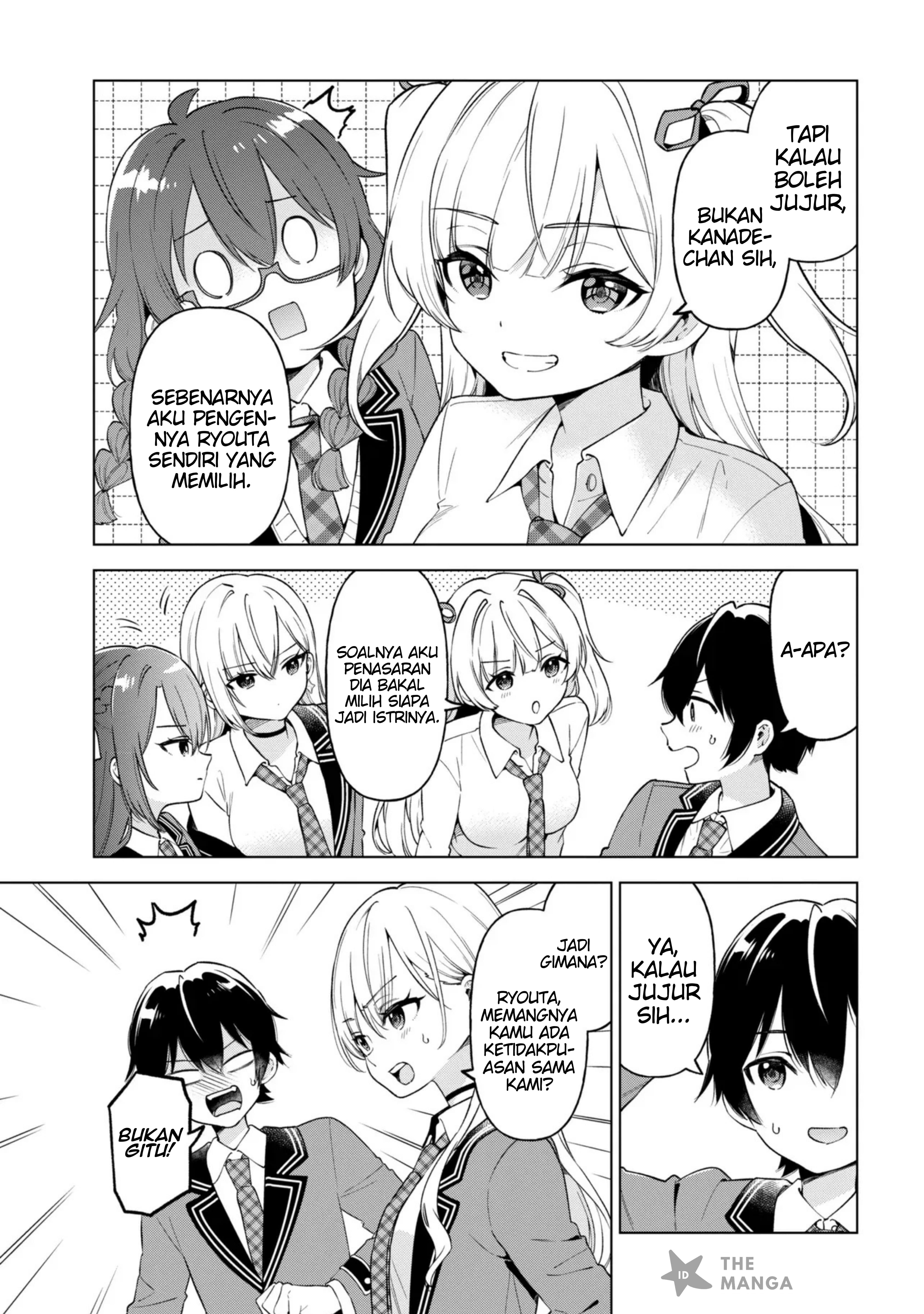 Inkya no Ore ga Sekigae de S-kyuu Bishoujo ni Kakomaretara Himitsu no Kankei ga Hajimatta. Chapter 11 - halaman 8
