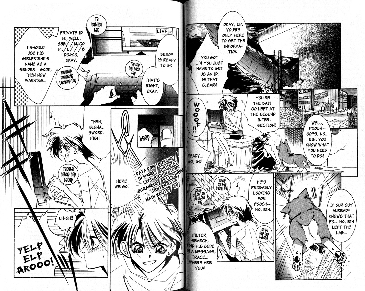 Halaman dari Cowboy Bebop Shooting Star Chapter 3