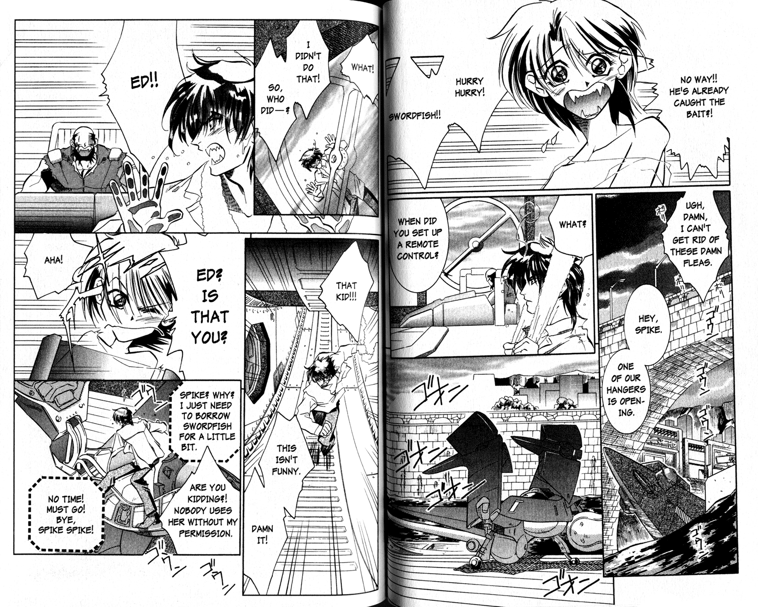 Halaman dari Cowboy Bebop Shooting Star Chapter 3