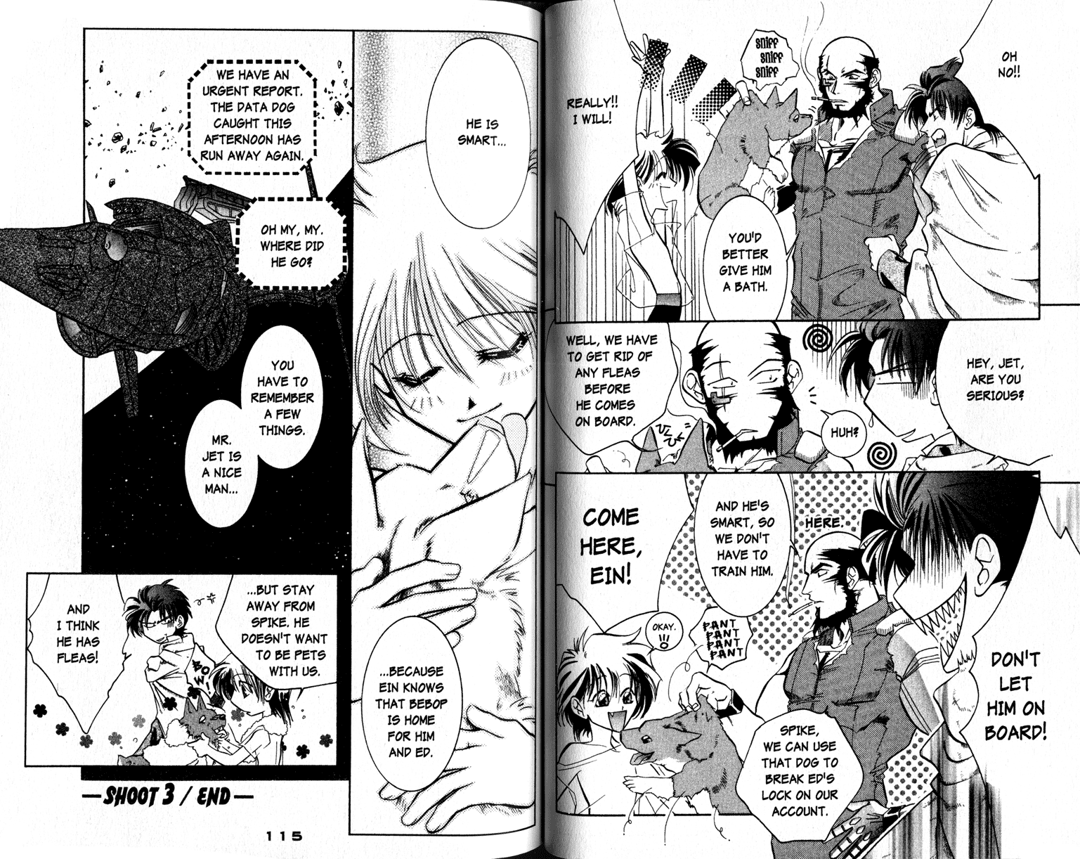 Halaman dari Cowboy Bebop Shooting Star Chapter 3