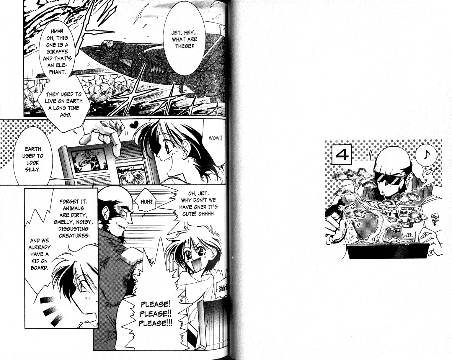 Halaman dari Cowboy Bebop Shooting Star Chapter 3