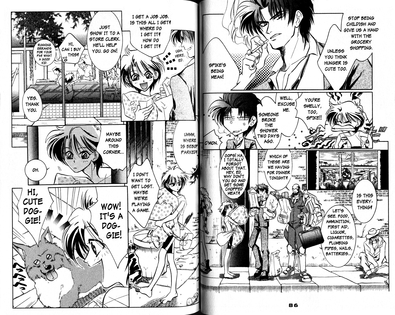 Halaman dari Cowboy Bebop Shooting Star Chapter 3