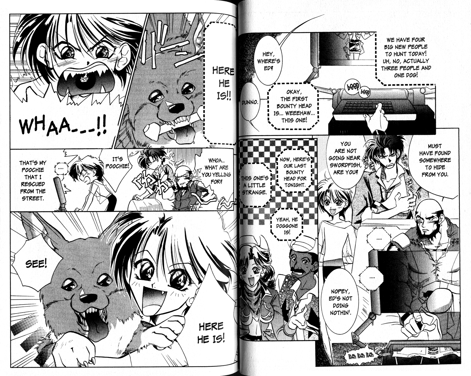 Halaman dari Cowboy Bebop Shooting Star Chapter 3