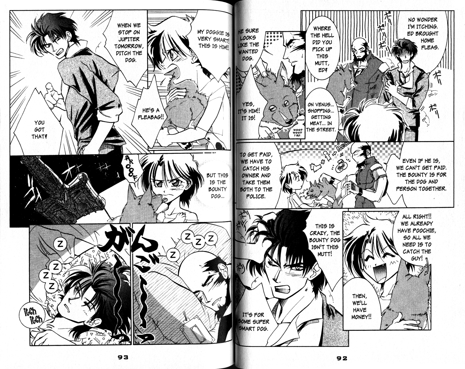 Halaman dari Cowboy Bebop Shooting Star Chapter 3