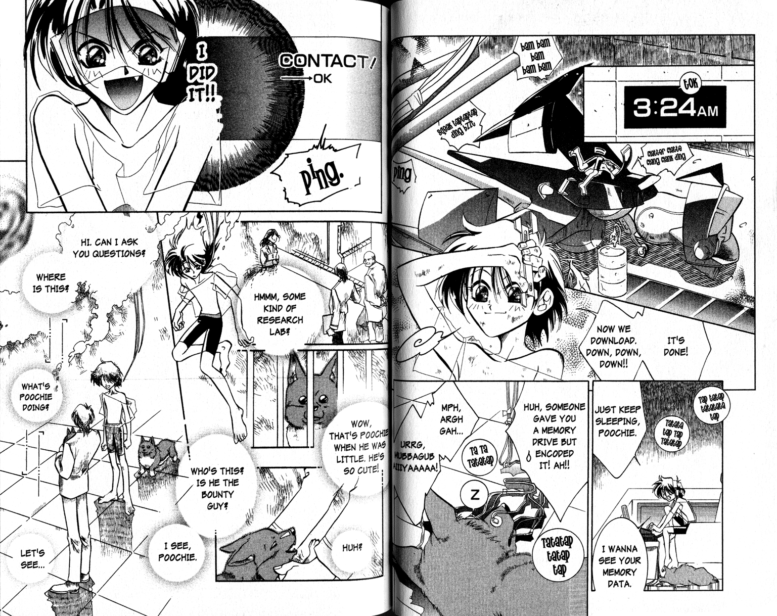 Halaman dari Cowboy Bebop Shooting Star Chapter 3