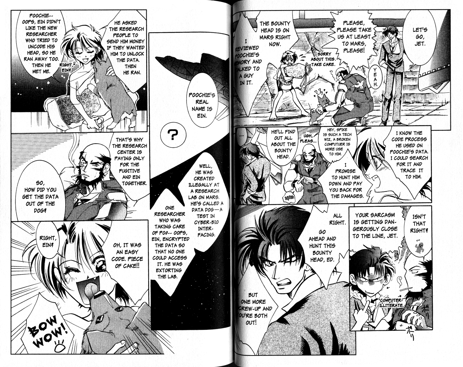 Halaman dari Cowboy Bebop Shooting Star Chapter 3