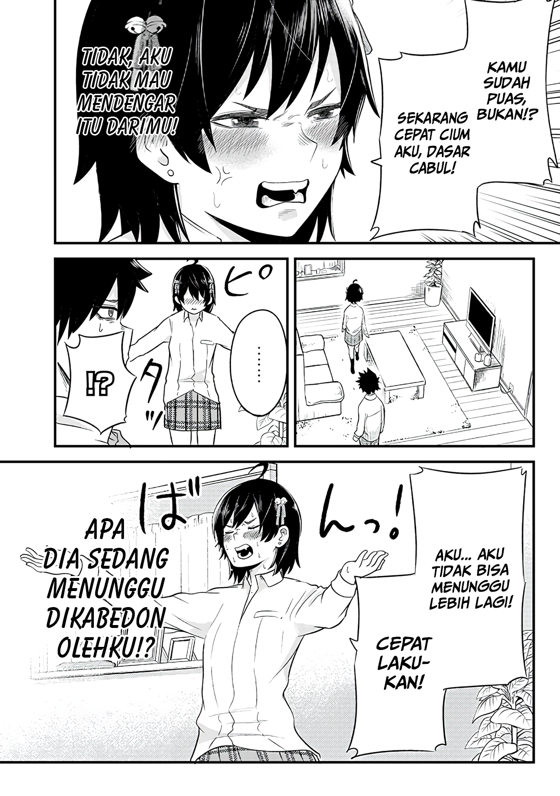 Mainichi Shine Shine Itte Kuru Gimai ga, Ore ga Neteiru Suki ni Saiminjutsu de Horesaseyou toshite Kuru n desu kedo......! Chapter 2 - halaman 13