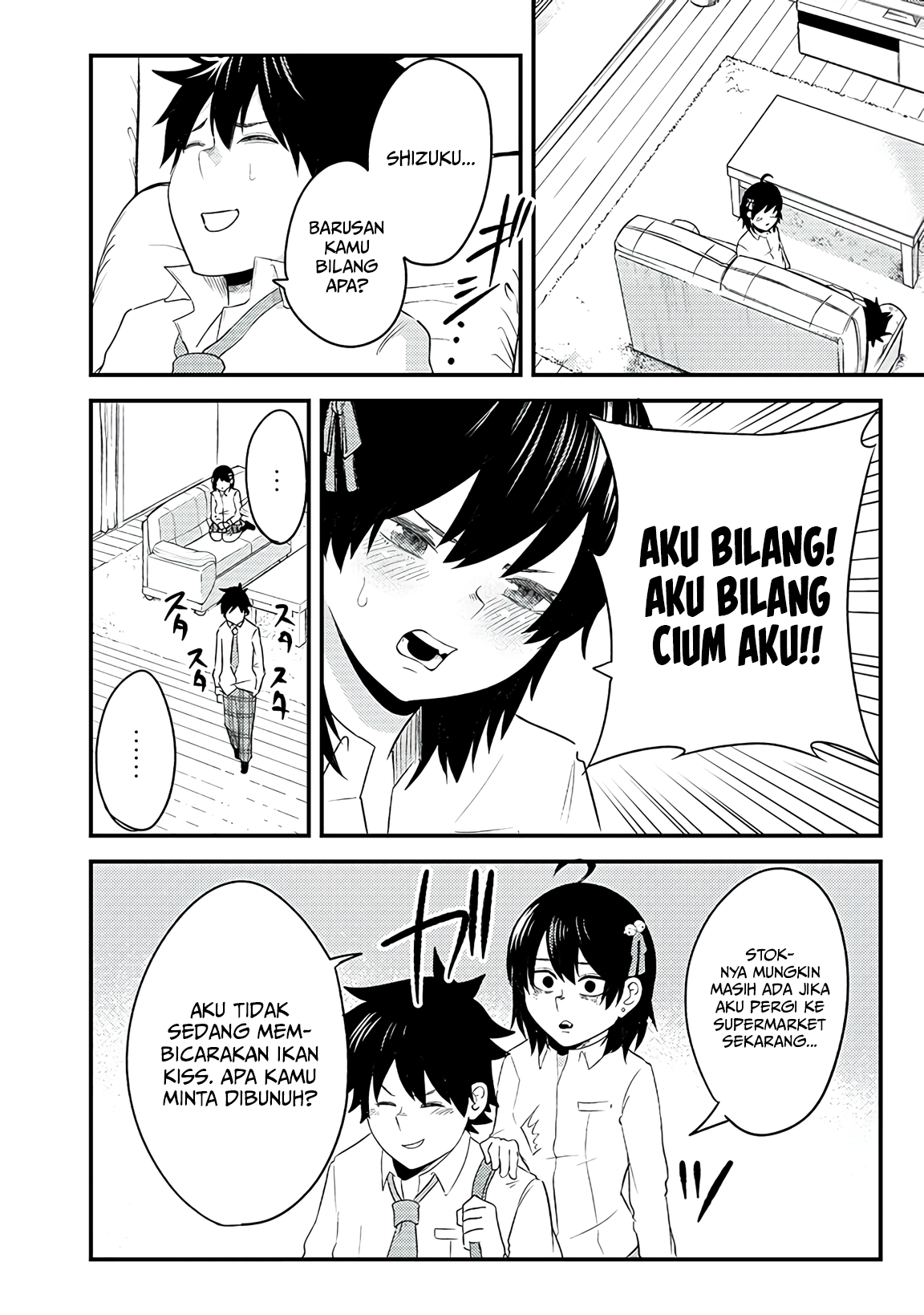 Mainichi Shine Shine Itte Kuru Gimai ga, Ore ga Neteiru Suki ni Saiminjutsu de Horesaseyou toshite Kuru n desu kedo......! Chapter 2 - halaman 3