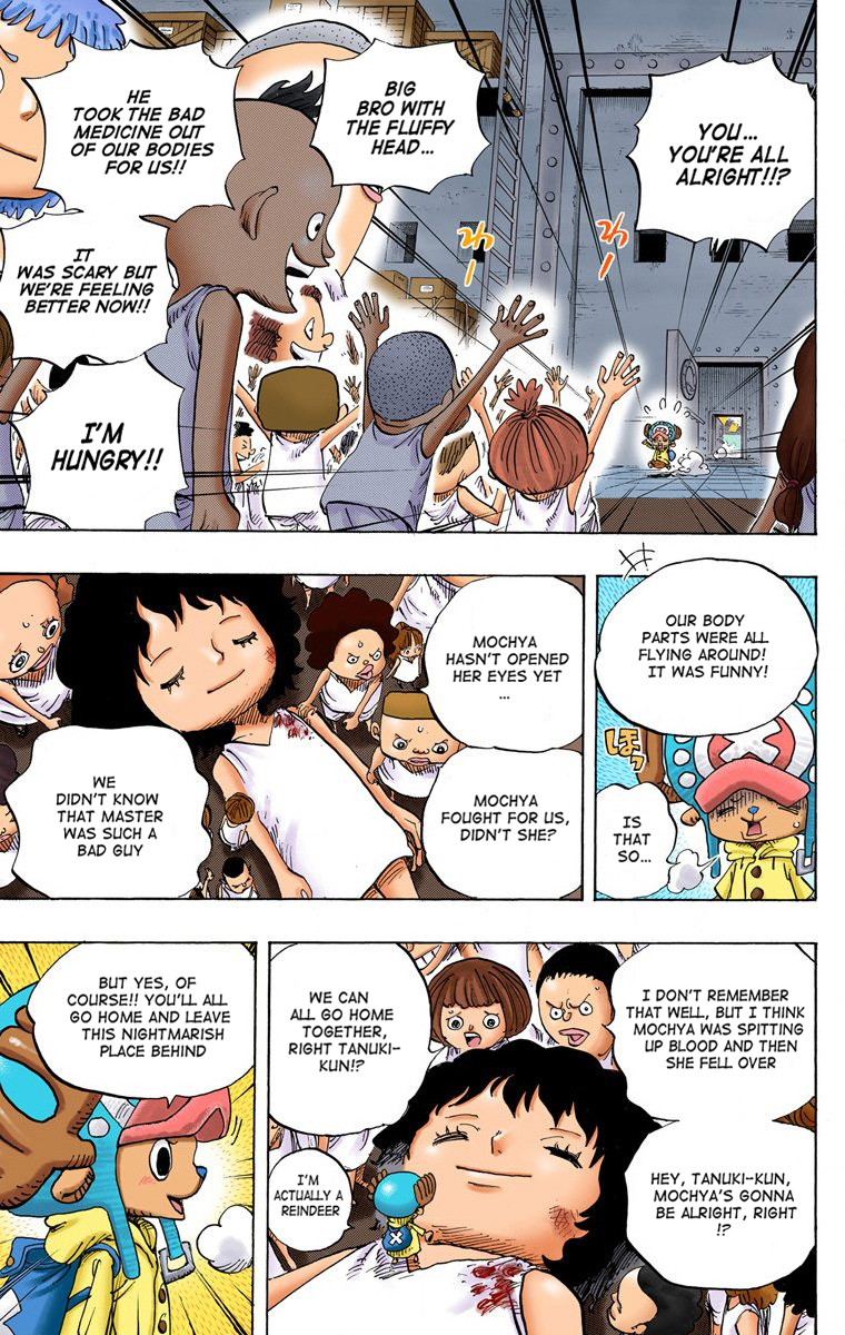 Halaman dari One Piece (Official Colored) Chapter 696