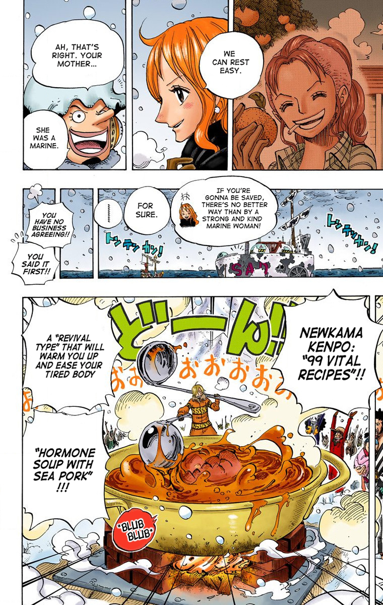 Halaman dari One Piece (Official Colored) Chapter 696