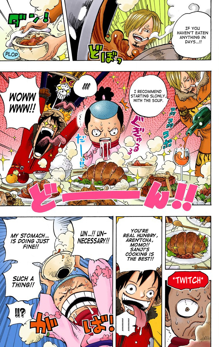 Halaman dari One Piece (Official Colored) Chapter 696