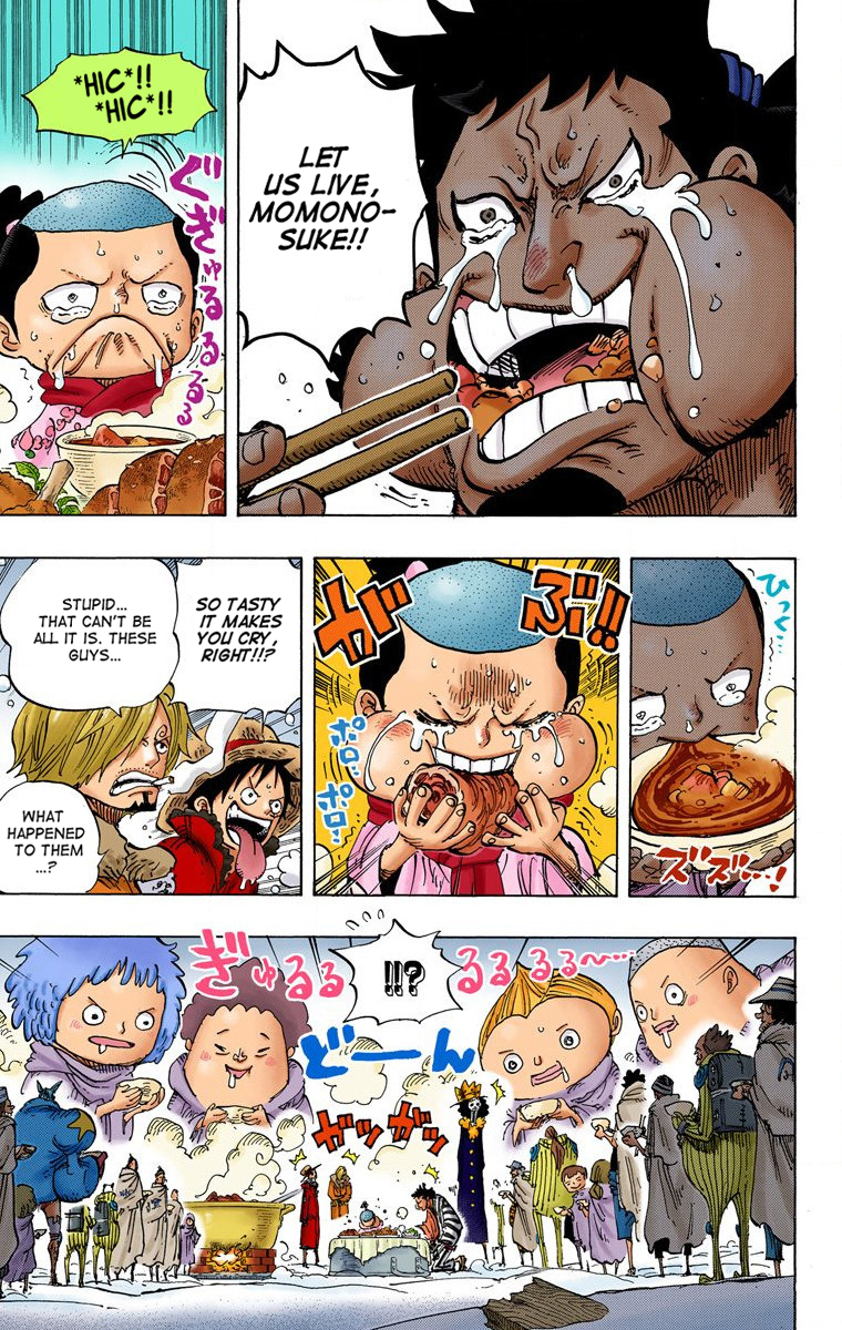 Halaman dari One Piece (Official Colored) Chapter 696