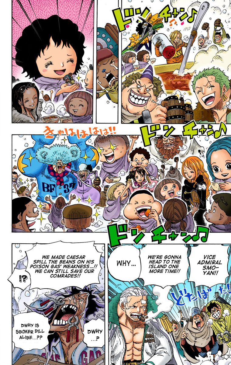 Halaman dari One Piece (Official Colored) Chapter 696