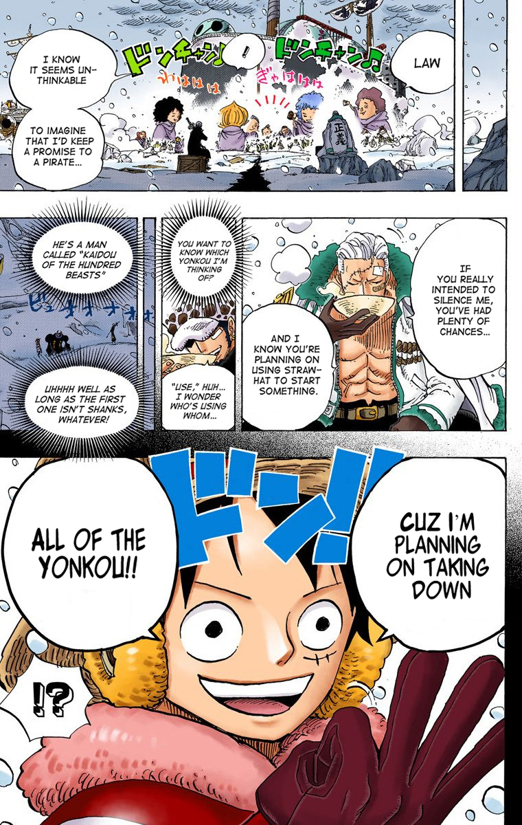 Halaman dari One Piece (Official Colored) Chapter 696