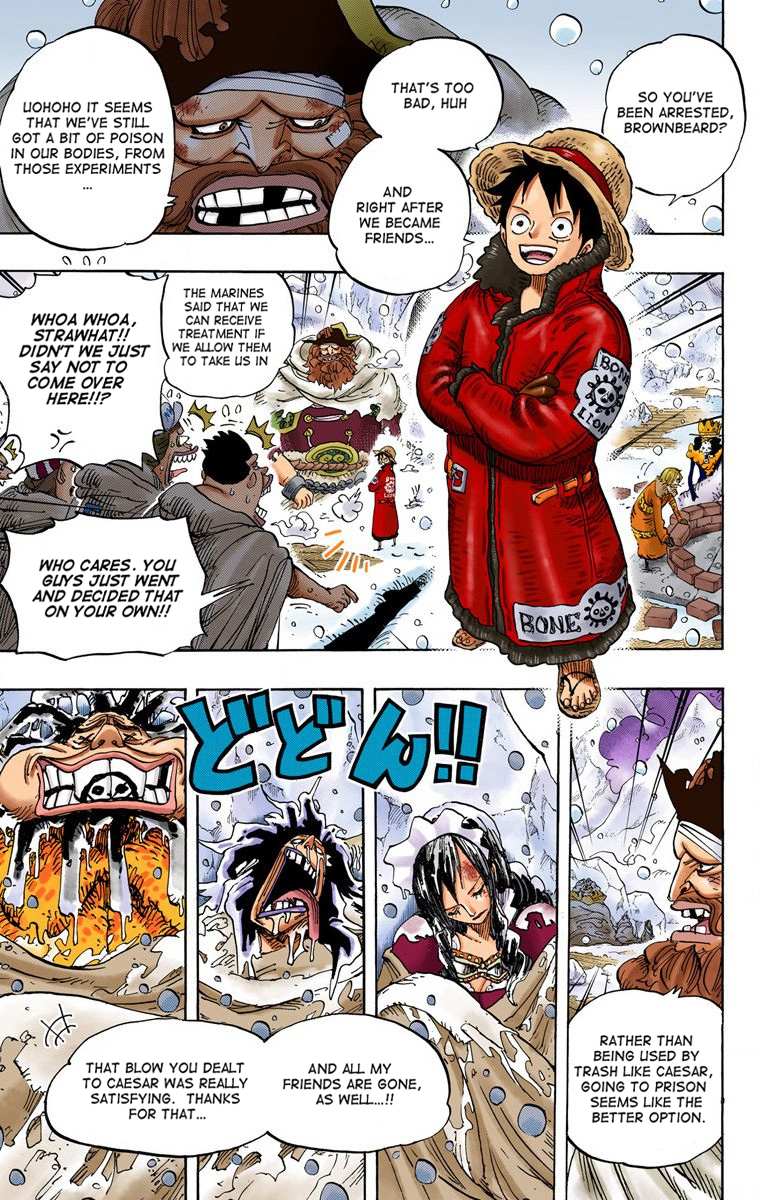 Halaman dari One Piece (Official Colored) Chapter 696