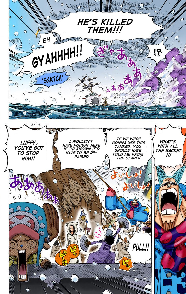 Halaman dari One Piece (Official Colored) Chapter 696