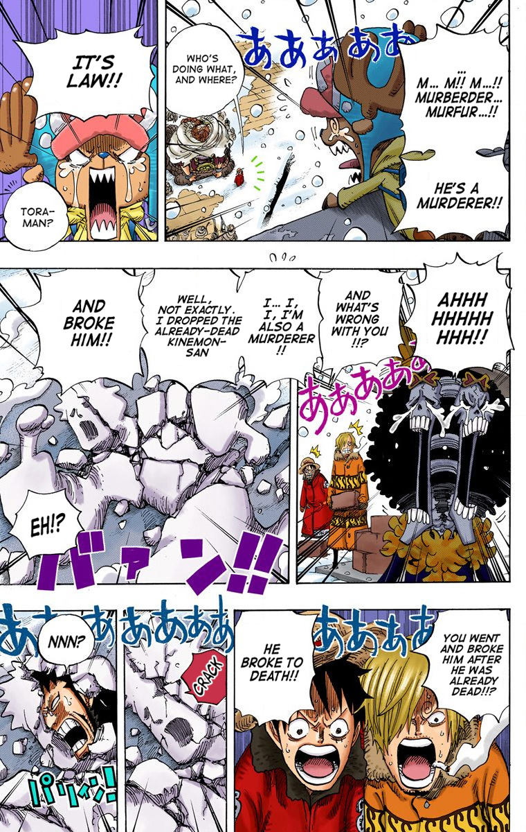 Halaman dari One Piece (Official Colored) Chapter 696