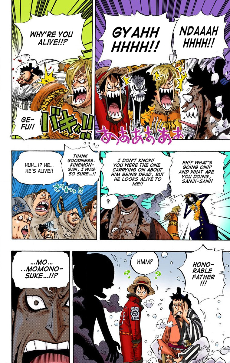 Halaman dari One Piece (Official Colored) Chapter 696