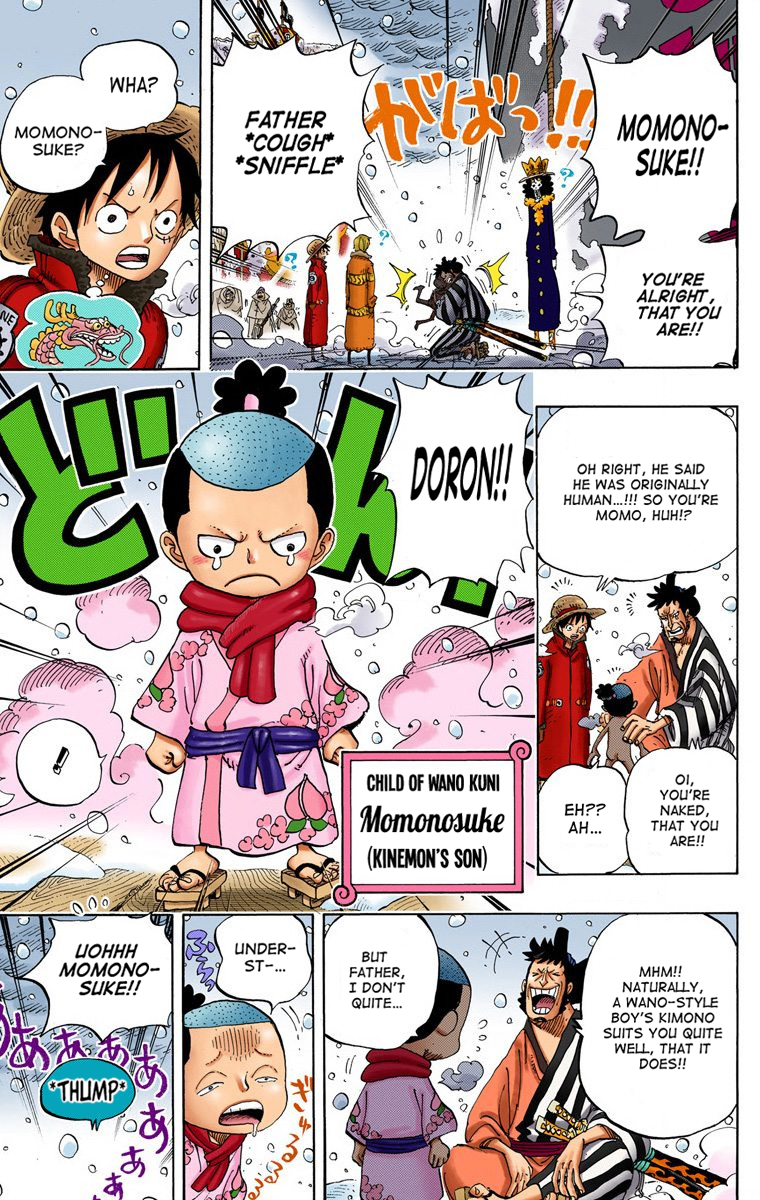 Halaman dari One Piece (Official Colored) Chapter 696
