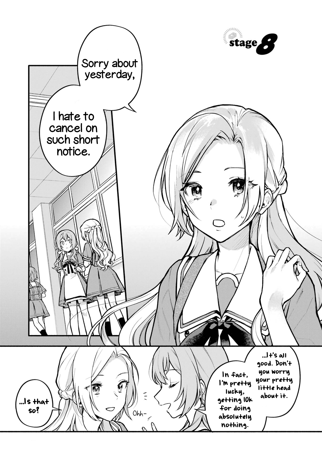 Halaman dari Onna Doushi toka Arienai desho to Iiharu Onnanoko wo, Hyakunichikan de Tetteiteki ni Otosu Yuri no Ohanashi Chapter 8