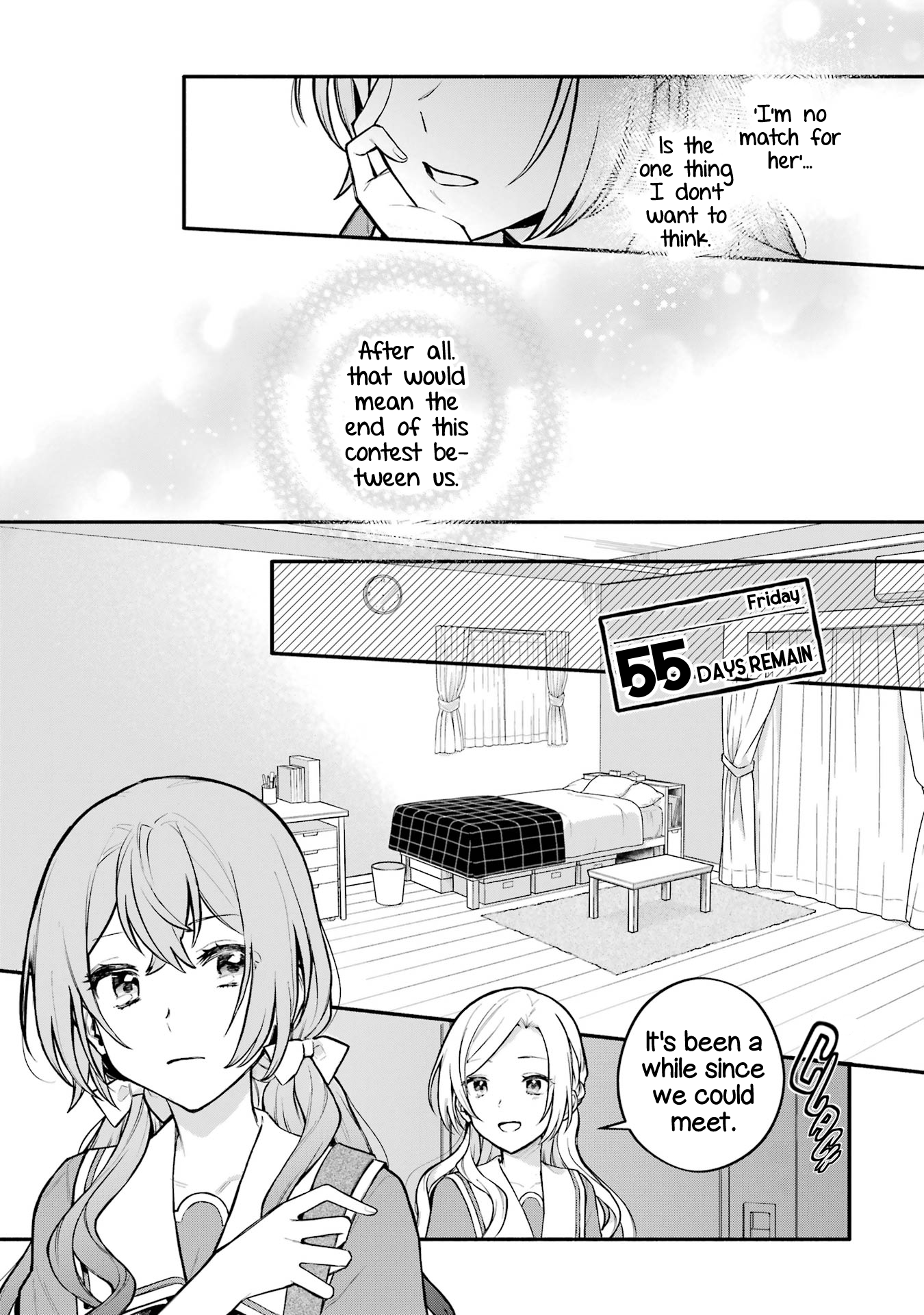 Halaman dari Onna Doushi toka Arienai desho to Iiharu Onnanoko wo, Hyakunichikan de Tetteiteki ni Otosu Yuri no Ohanashi Chapter 8