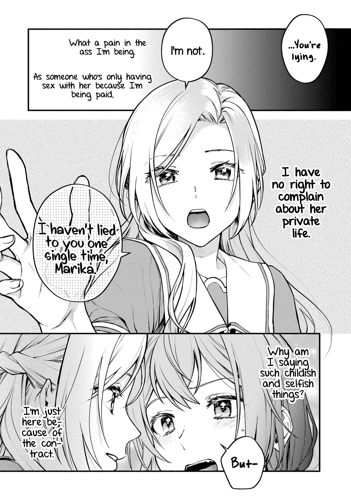 Halaman dari Onna Doushi toka Arienai desho to Iiharu Onnanoko wo, Hyakunichikan de Tetteiteki ni Otosu Yuri no Ohanashi Chapter 8