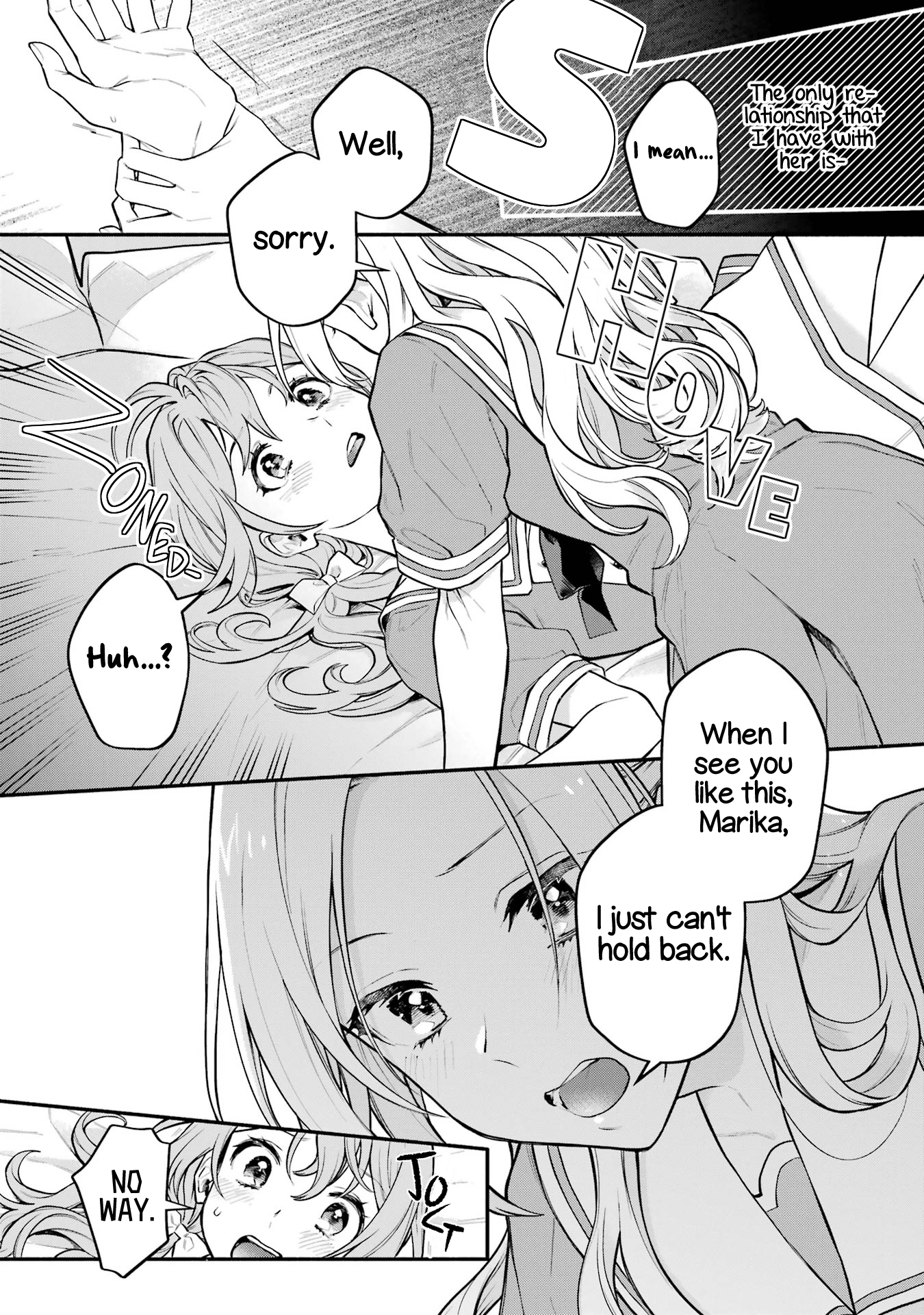 Halaman dari Onna Doushi toka Arienai desho to Iiharu Onnanoko wo, Hyakunichikan de Tetteiteki ni Otosu Yuri no Ohanashi Chapter 8