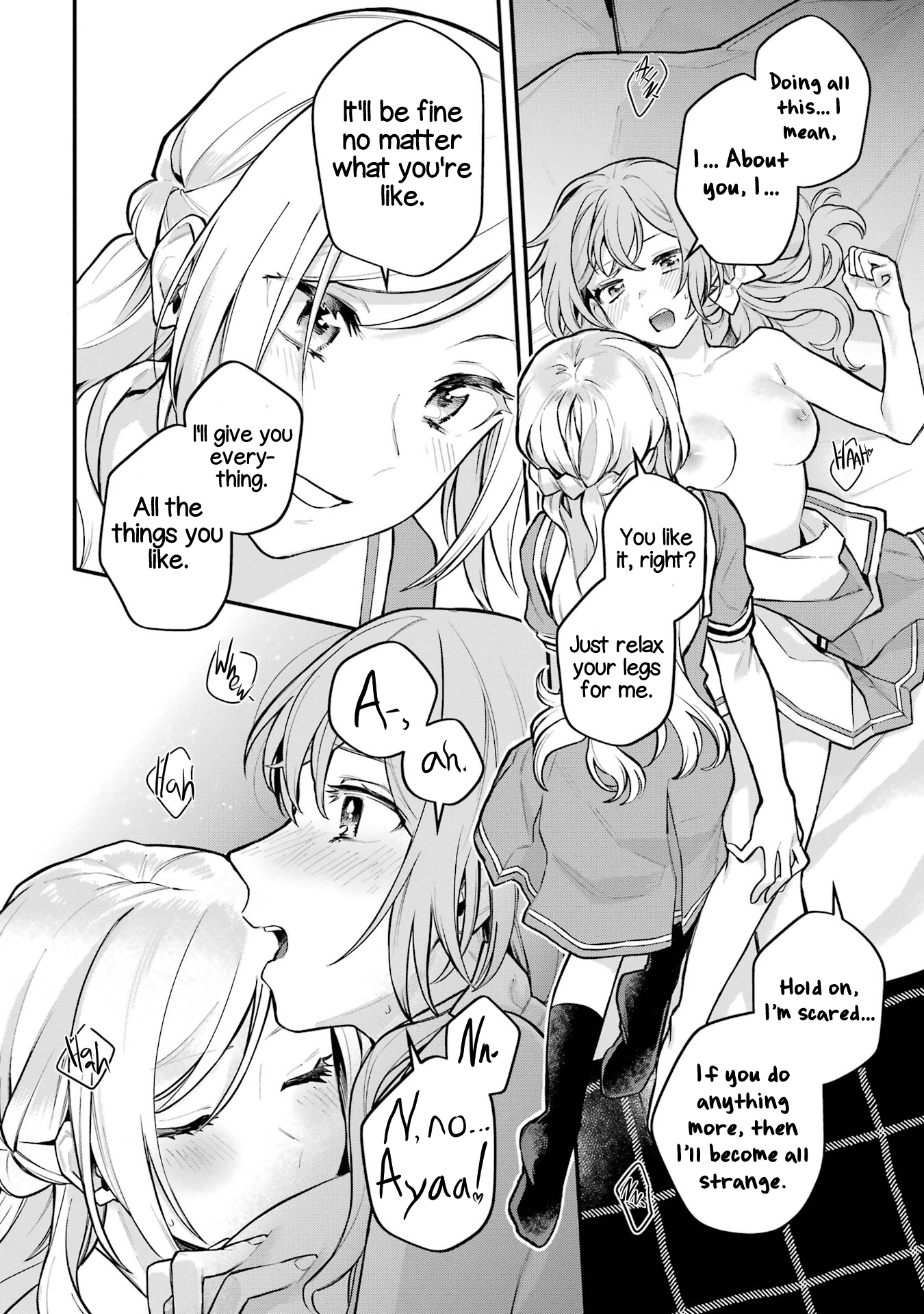 Halaman dari Onna Doushi toka Arienai desho to Iiharu Onnanoko wo, Hyakunichikan de Tetteiteki ni Otosu Yuri no Ohanashi Chapter 8