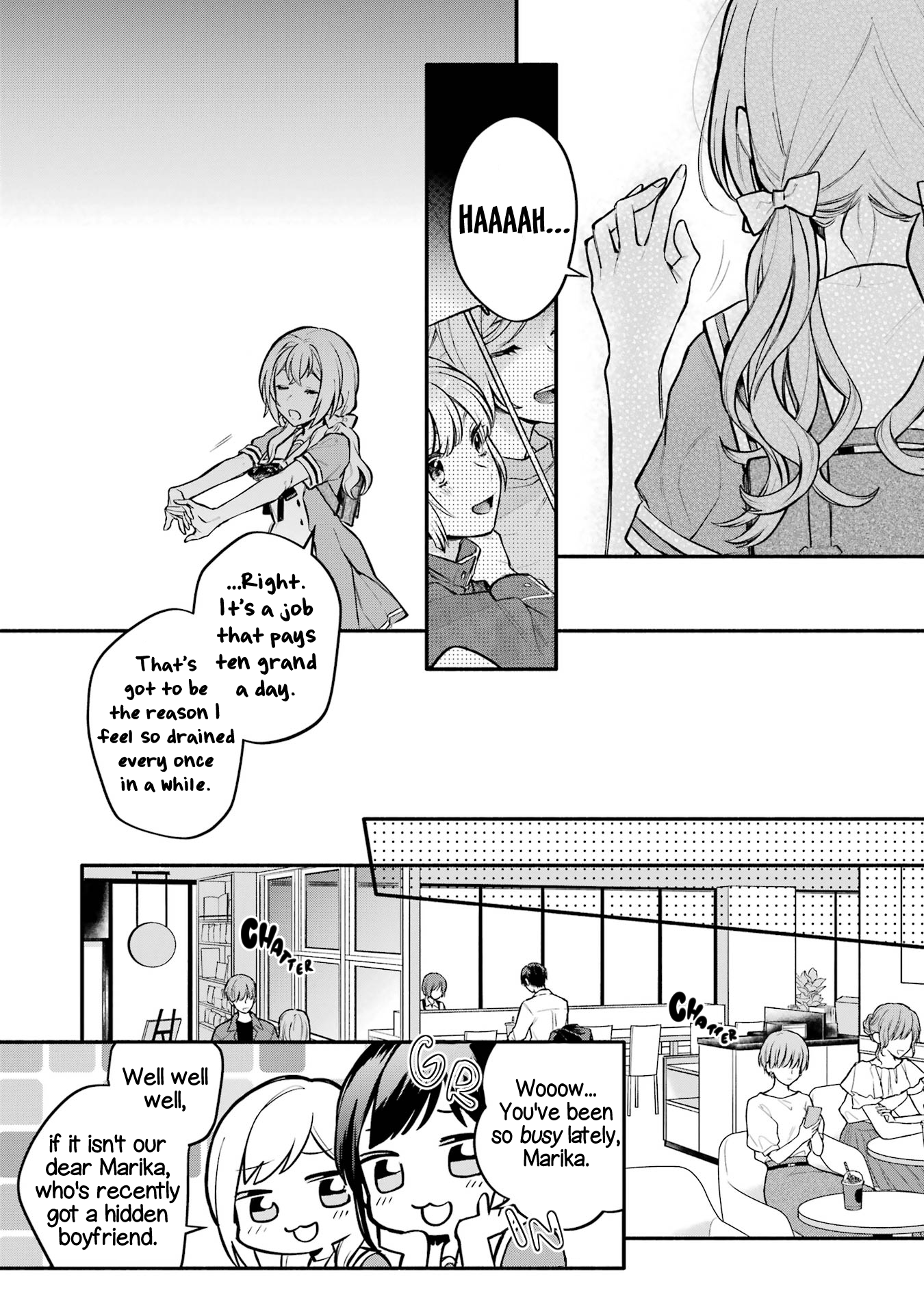 Halaman dari Onna Doushi toka Arienai desho to Iiharu Onnanoko wo, Hyakunichikan de Tetteiteki ni Otosu Yuri no Ohanashi Chapter 8