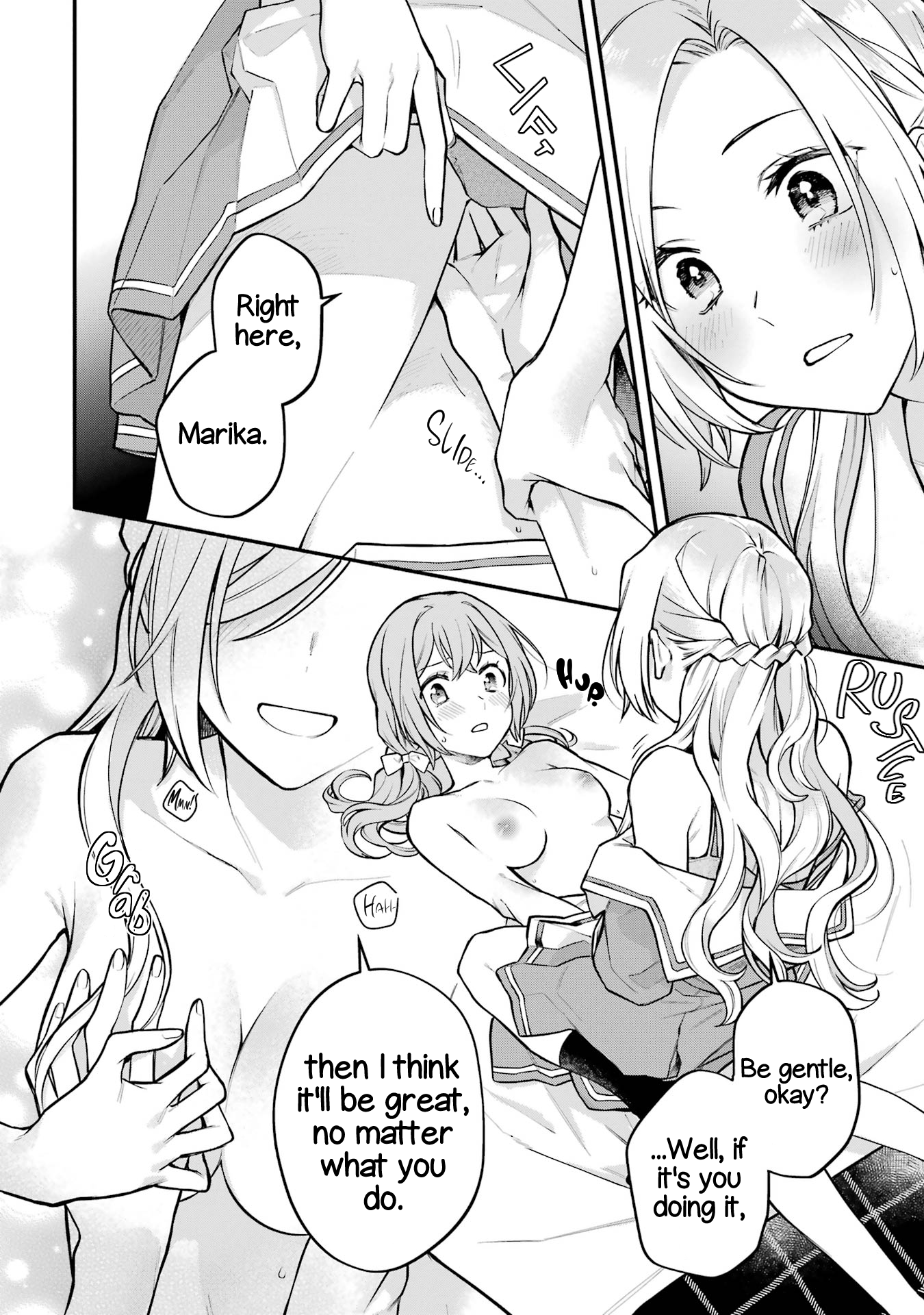 Halaman dari Onna Doushi toka Arienai desho to Iiharu Onnanoko wo, Hyakunichikan de Tetteiteki ni Otosu Yuri no Ohanashi Chapter 8