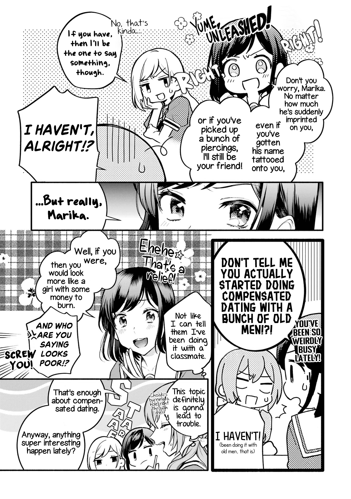 Halaman dari Onna Doushi toka Arienai desho to Iiharu Onnanoko wo, Hyakunichikan de Tetteiteki ni Otosu Yuri no Ohanashi Chapter 8
