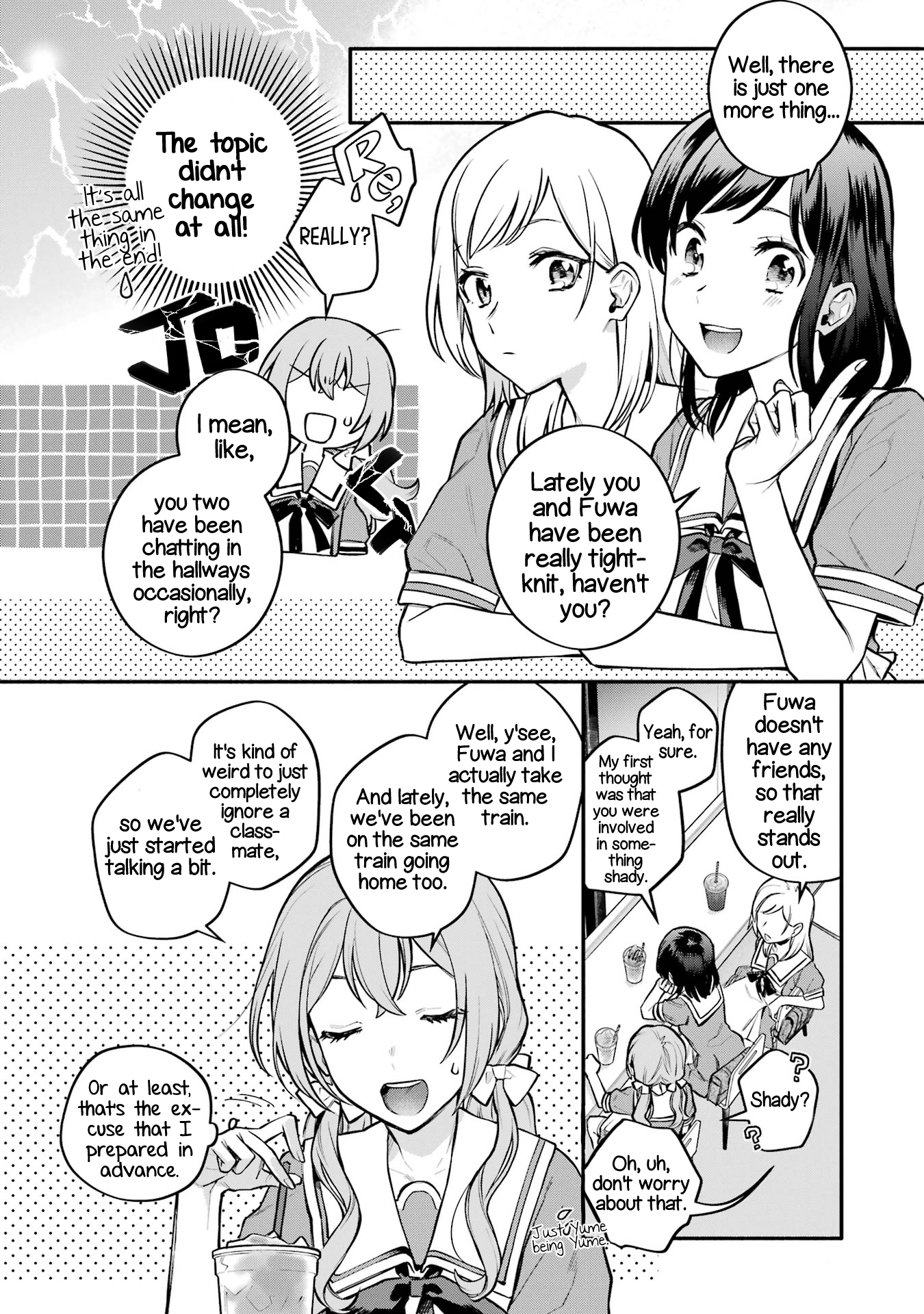 Halaman dari Onna Doushi toka Arienai desho to Iiharu Onnanoko wo, Hyakunichikan de Tetteiteki ni Otosu Yuri no Ohanashi Chapter 8