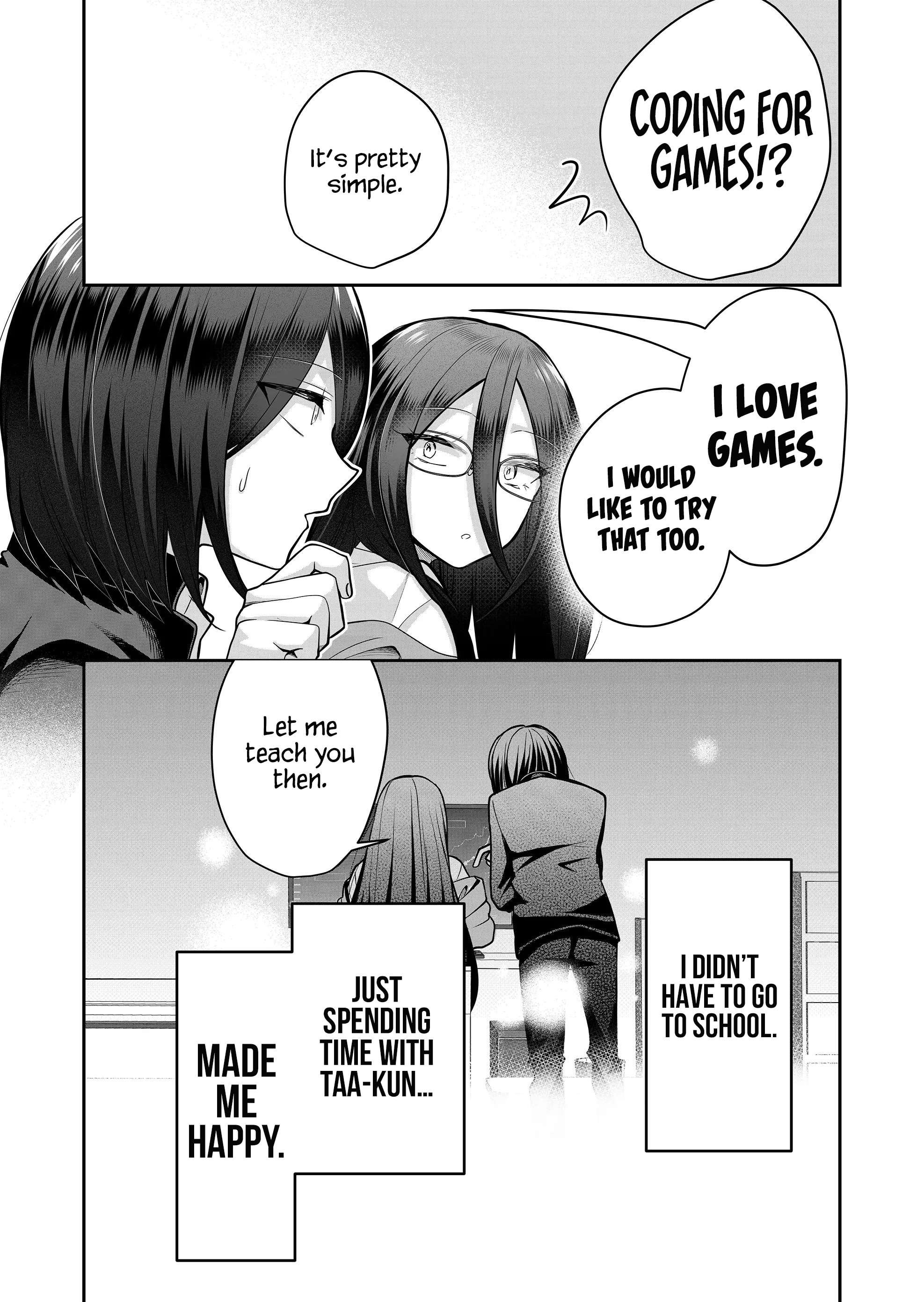 Halaman dari Gal Yome no Himitsu Chapter 22