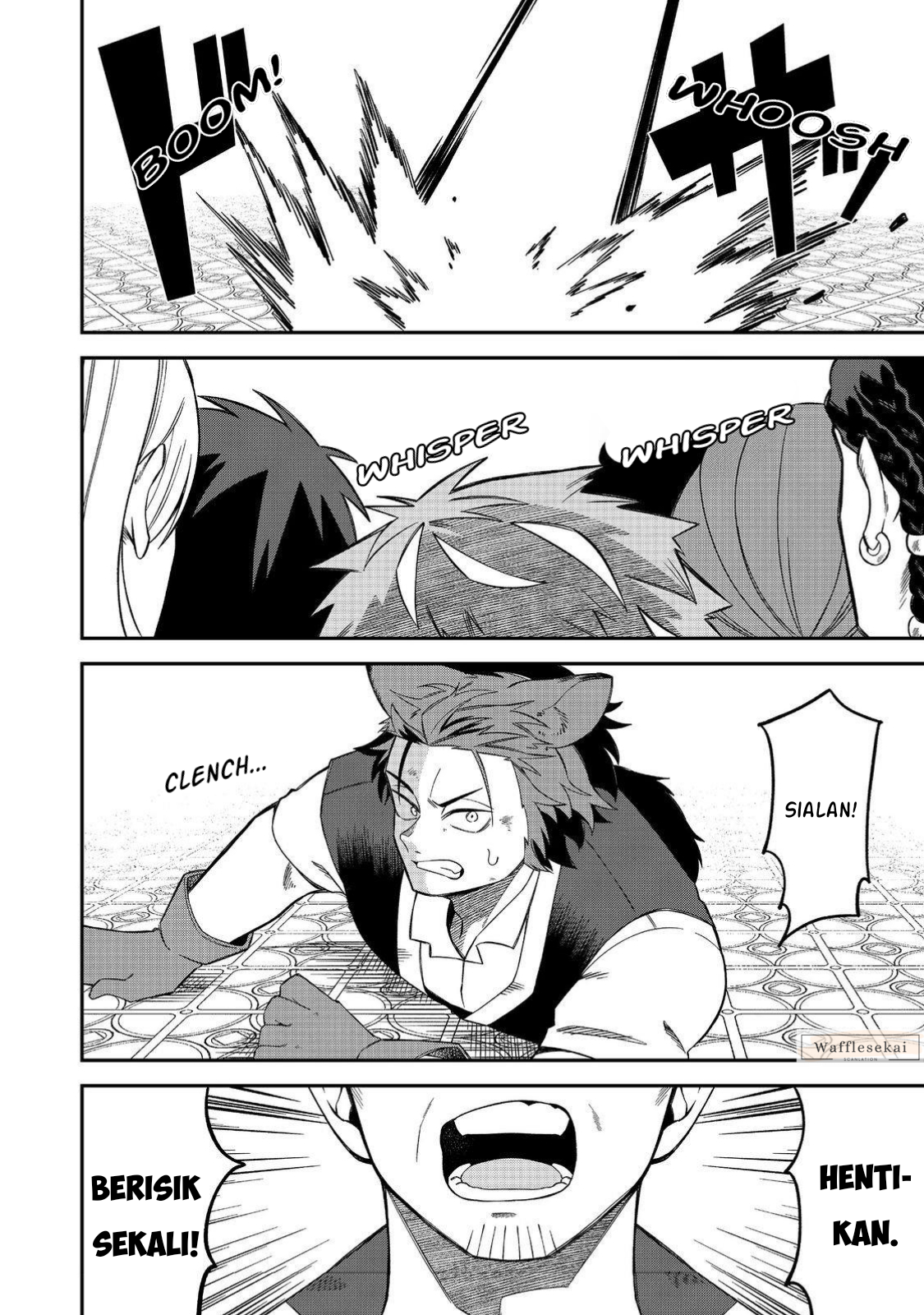 E? Guild-nai de Yuiitsu "Cook" wo Kiwameteru Ore wo Kubi desu ka? @comic Chapter 4.1 - halaman 16