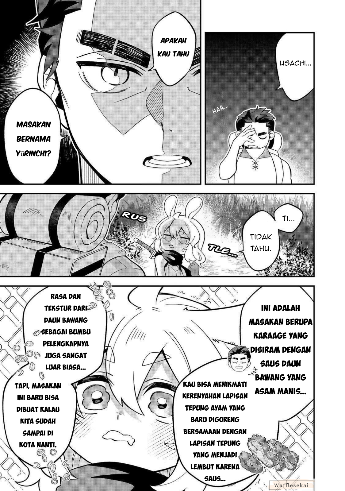 E? Guild-nai de Yuiitsu "Cook" wo Kiwameteru Ore wo Kubi desu ka? @comic Chapter 4.1 - halaman 6