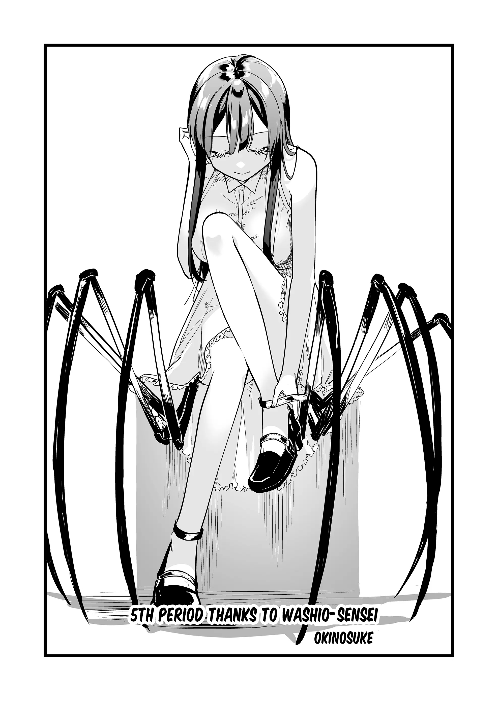 Halaman dari "Ano Toki Tasukete Itadaita Monster Musume desu." Isekai Ossan Kyoushi Totsuzen no Moteki ni Konwaku suru Chapter 5