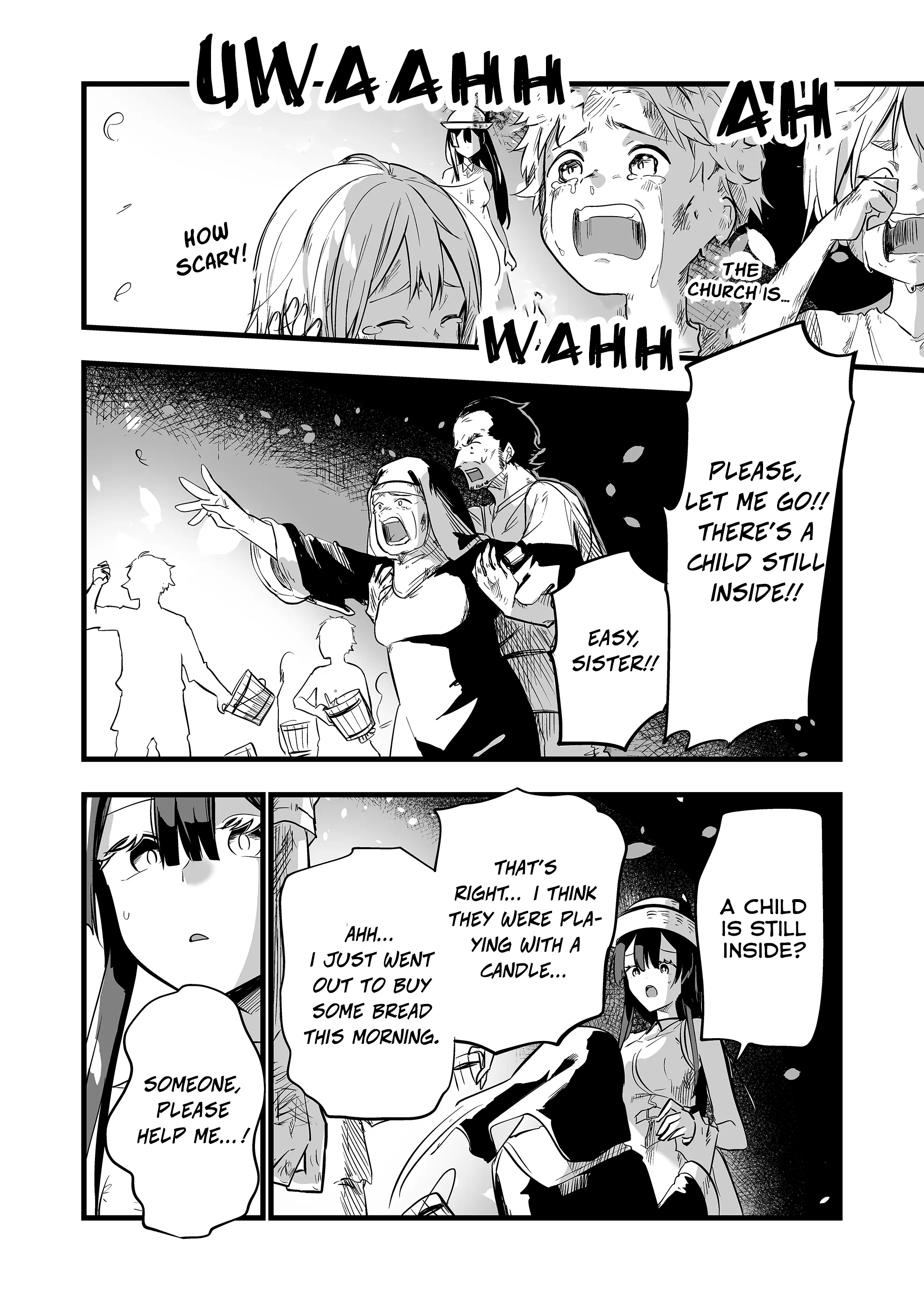 Halaman dari "Ano Toki Tasukete Itadaita Monster Musume desu." Isekai Ossan Kyoushi Totsuzen no Moteki ni Konwaku suru Chapter 5