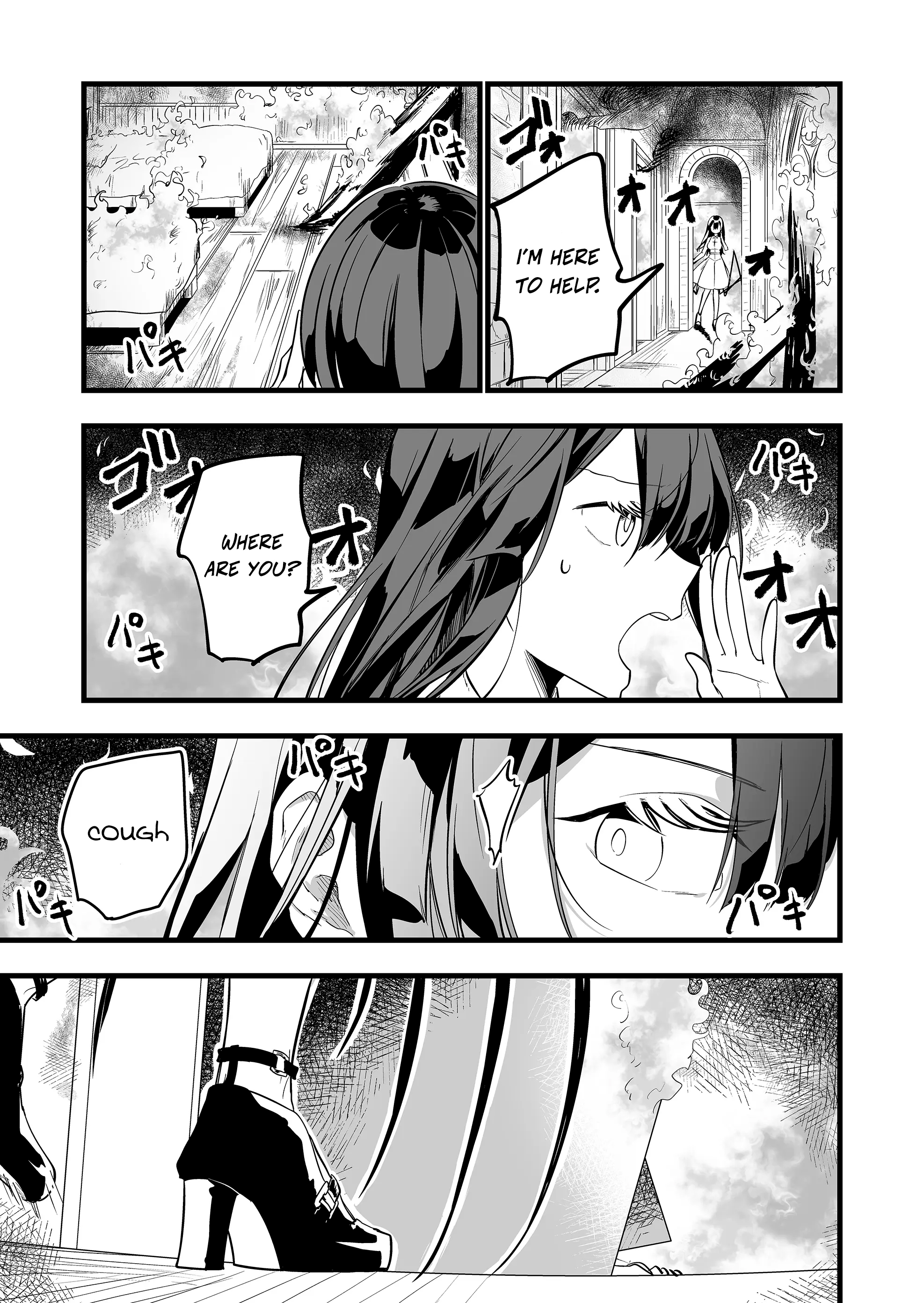 Halaman dari "Ano Toki Tasukete Itadaita Monster Musume desu." Isekai Ossan Kyoushi Totsuzen no Moteki ni Konwaku suru Chapter 5