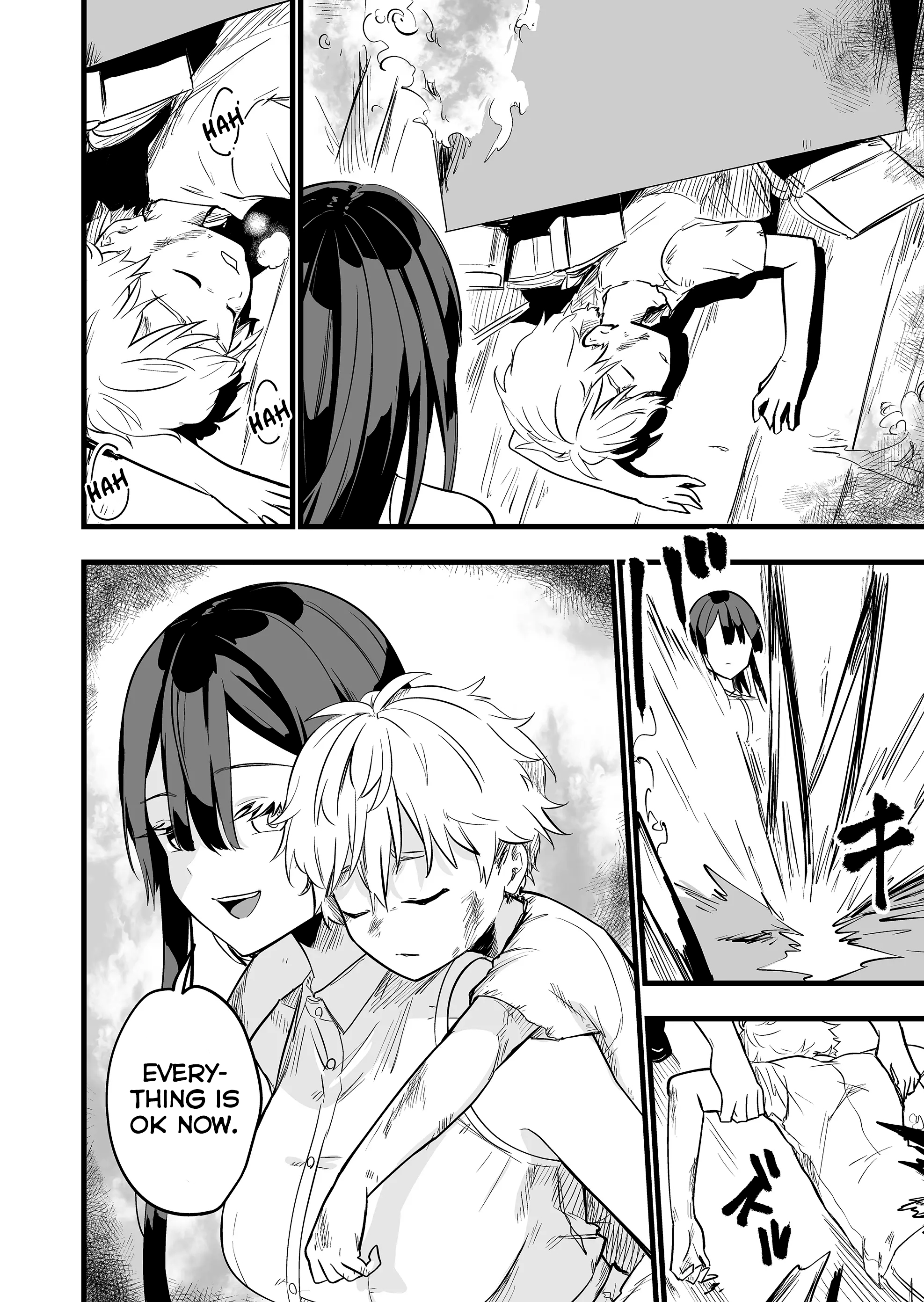 Halaman dari "Ano Toki Tasukete Itadaita Monster Musume desu." Isekai Ossan Kyoushi Totsuzen no Moteki ni Konwaku suru Chapter 5