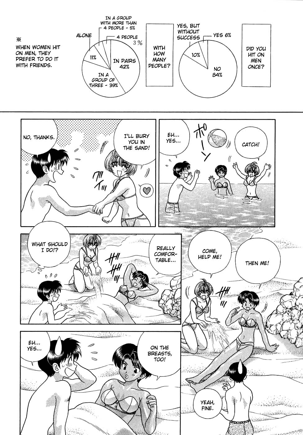 Halaman dari Futari Ecchi Chapter 129