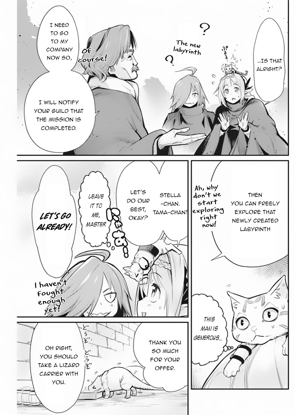 Halaman dari S-Rank Monster no "Behemoth" Dakedo, Neko to Machigawarete Elf Musume no Pet to Shite Kurashitemasu Chapter 28