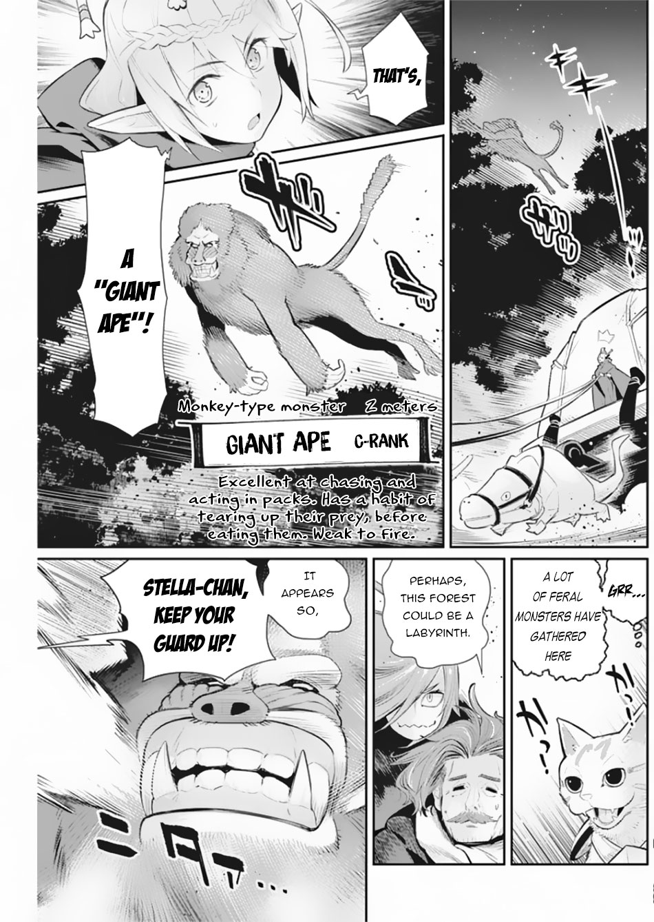 Halaman dari S-Rank Monster no "Behemoth" Dakedo, Neko to Machigawarete Elf Musume no Pet to Shite Kurashitemasu Chapter 28