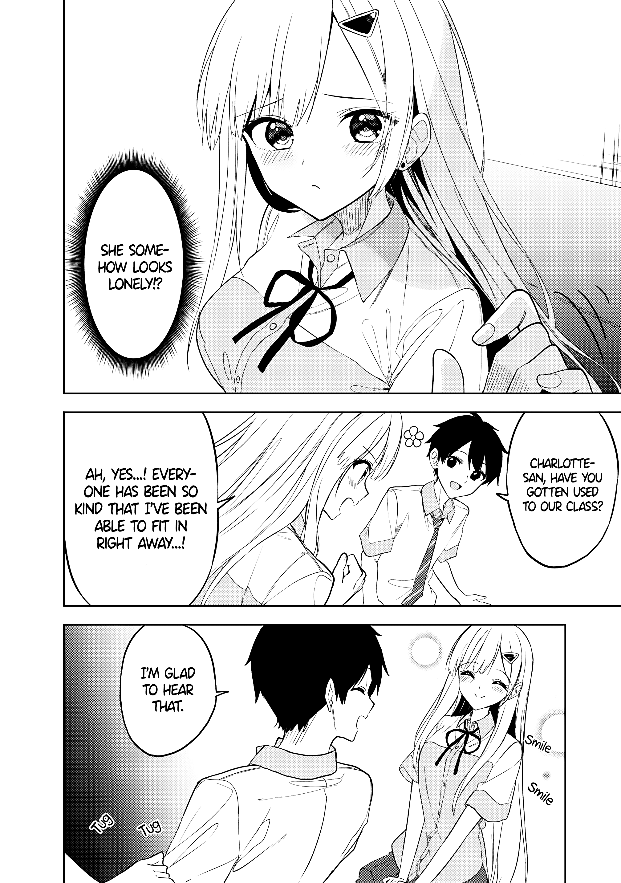 Halaman dari Maigo ni Natteita Youjo wo Tasuketara, Otonari ni Sumu Bishoujo Ryuugakusei ga Ie ni Asobi ni Kuru You ni Natta Ken ni Tsuite Chapter 23